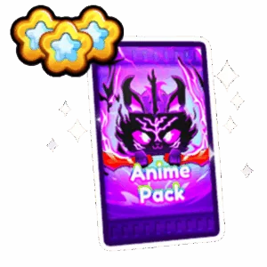5 x Anime Card Packs