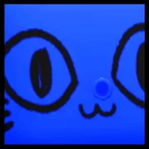 Titanic Blue Balloon Cat