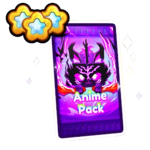 5 x Anime Card Packs