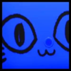 Titanic Blue Balloon Cat