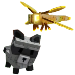 Raccoon and Dragonfly Bundle